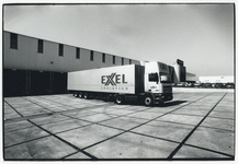 405598 Gezicht op het distributiecentrum van Exel Logistics BV / Food-Express (Rutherfordweg 102) te Utrecht.